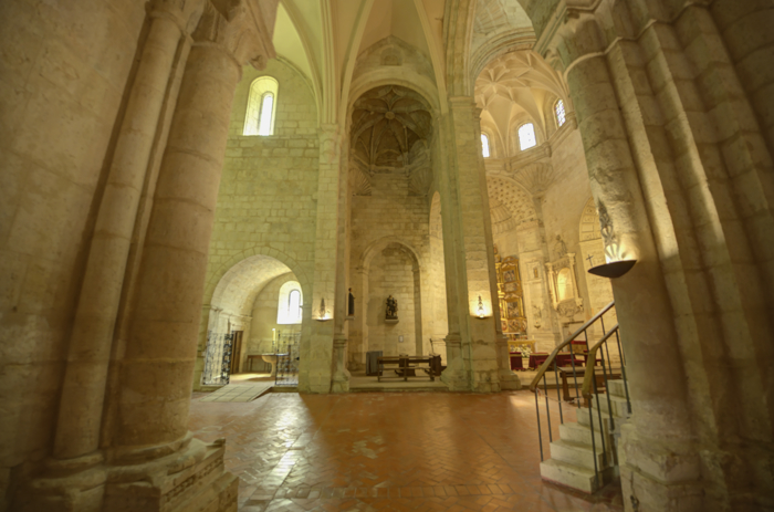 Brazo norte de la cabecera de la iglesia del monasterio de la Espina